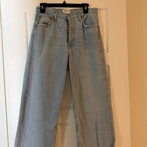 Agolde Ren wide leg crop Jeans